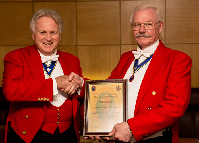 Wedding and Events Toastmasters Richard Palmer from Essex and Paul Grant from Hampshire