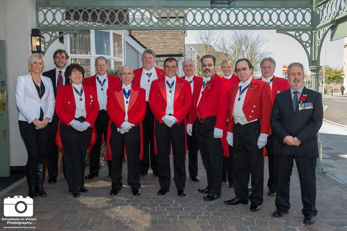 English Toastmasters Association St. George's Day meeting at The County Hotel, Chelmsford, Essex
