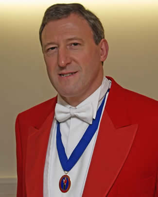 Lancashire toastmaster, Kevin Goodwin