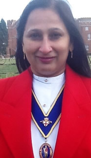 Sonal Dave Toastmaster works in the UK and World Wide