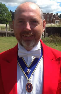 Kent Toastmaster and Master of Ceremonies Simon Chapman