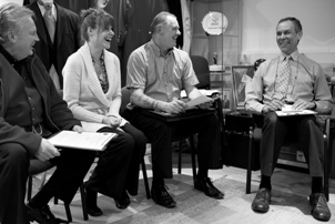Toastmasters at the English Toastmasters Association at our first MasterMind Group meeting in January 2012