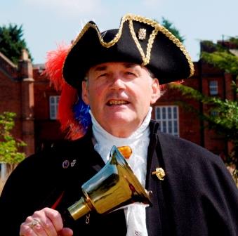 Lincolnshire Town Crier working between London and his home town in Lincolnshire