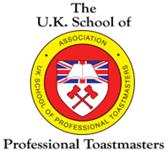 Logo of the UK School of Professional Toastmasters