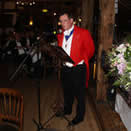 Toastmaster James Lark at Tonbridge Lions Charter Night